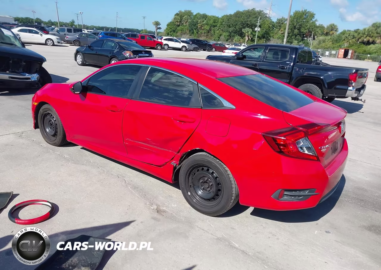 2018 Honda Civic Lx VIN:2HGFC2F5XJH558601 - 3