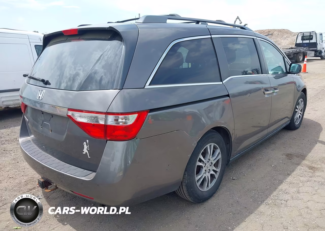 2011 Honda Odyssey Ex-L VIN:5FNRL5H67BB083550 - 4
