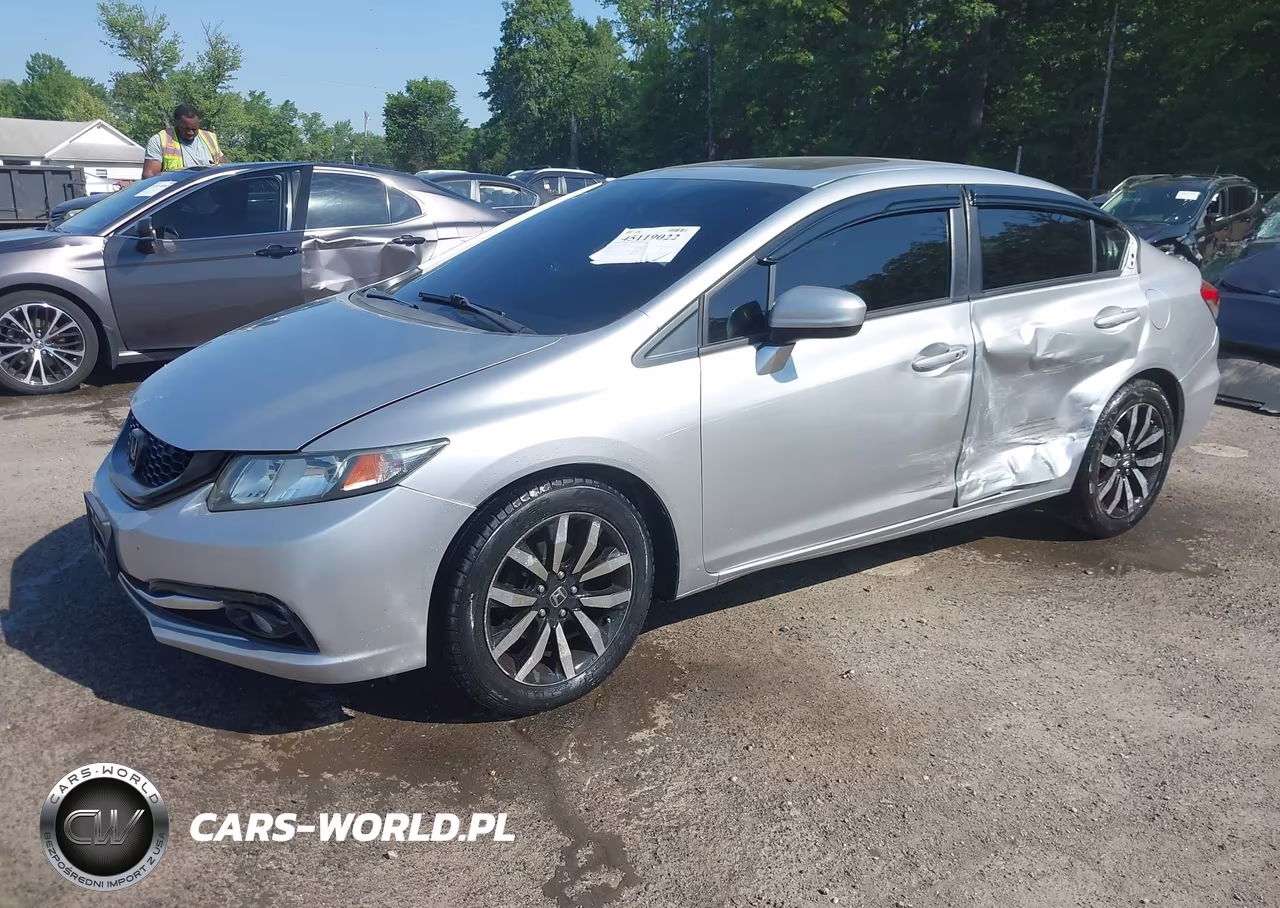 2015 Honda Civic Ex-L VIN:2HGFB2F90FH500817 - 2