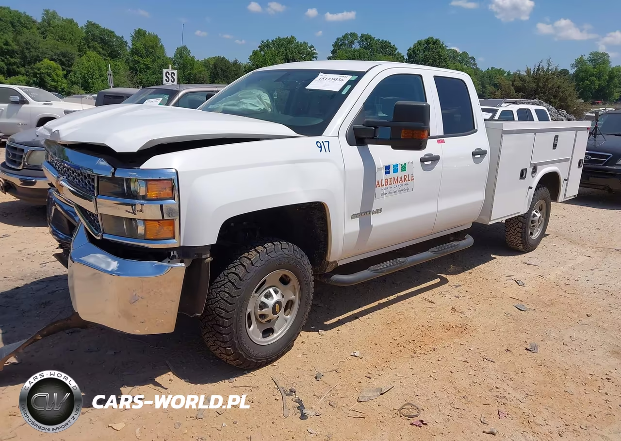 2019 Chevrolet Silverado 2500Hd Wt VIN:2GB2KREG4K1153909 - 2