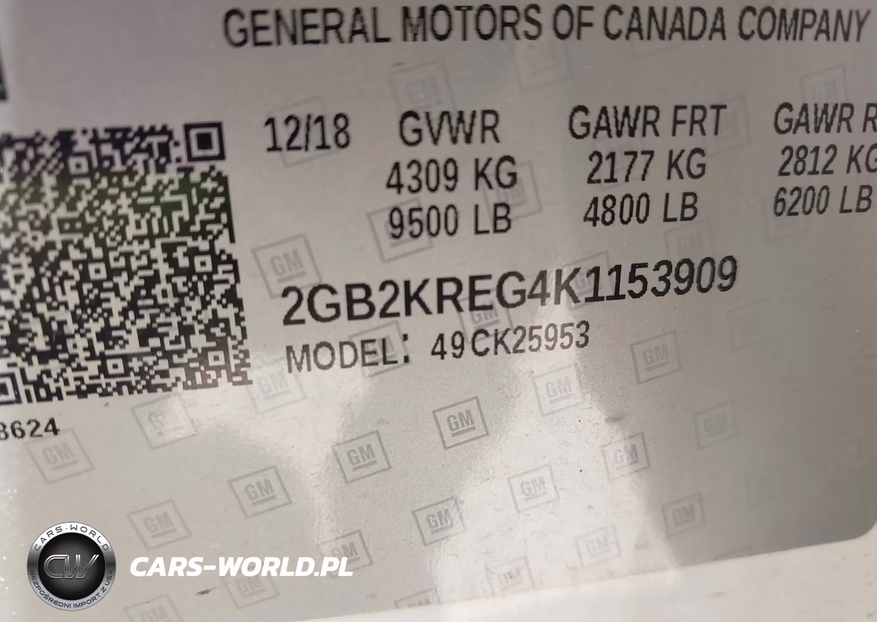 2019 Chevrolet Silverado 2500Hd Wt VIN:2GB2KREG4K1153909 - 9
