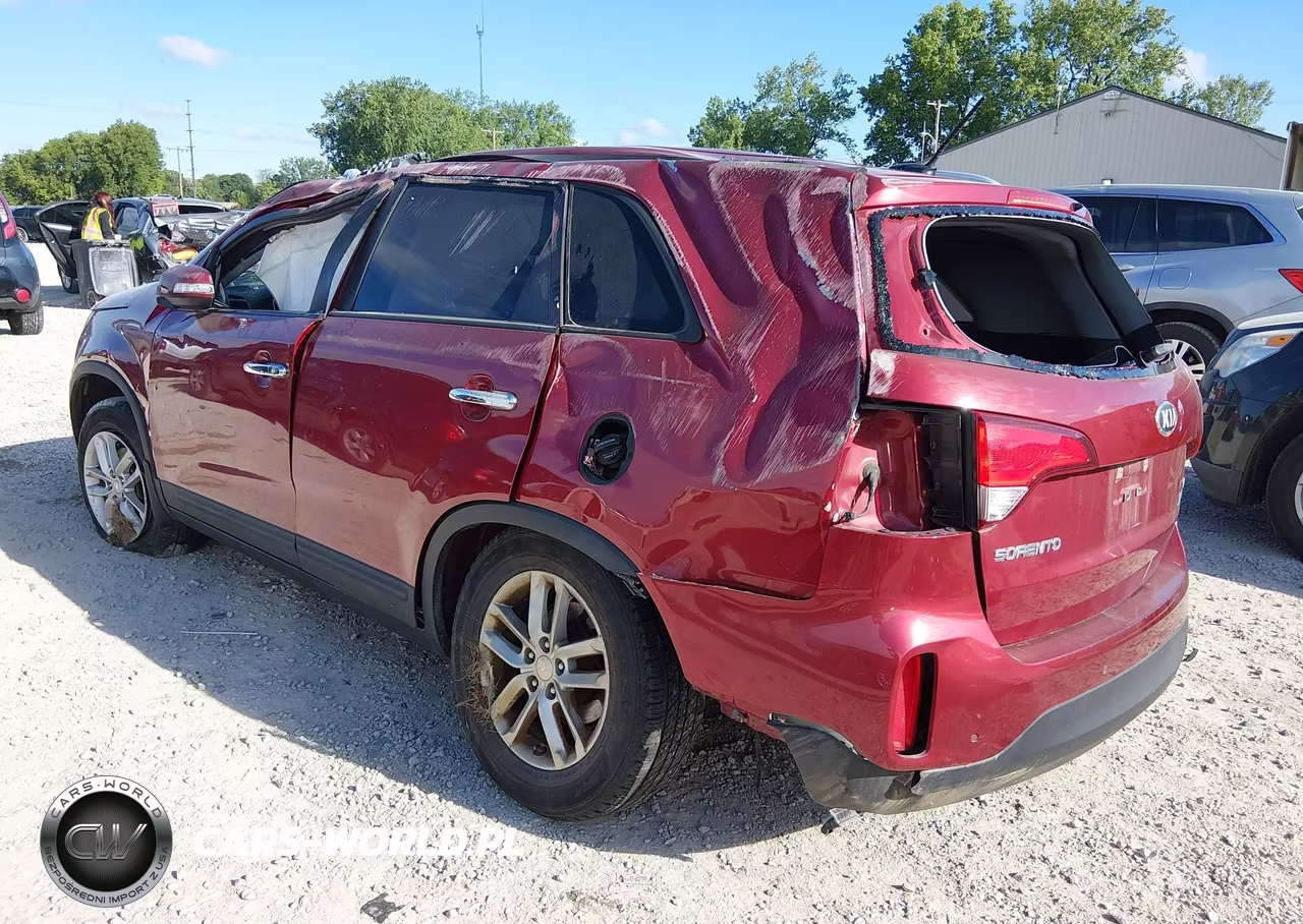 2014 Kia Sorento Lx VIN:5XYKT3A62EG454983 - 3