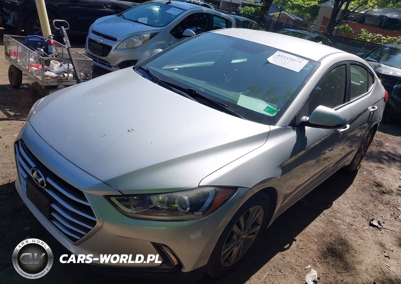 2017 Hyundai Elantra Se VIN:5NPD84LF6HH101141 - 2