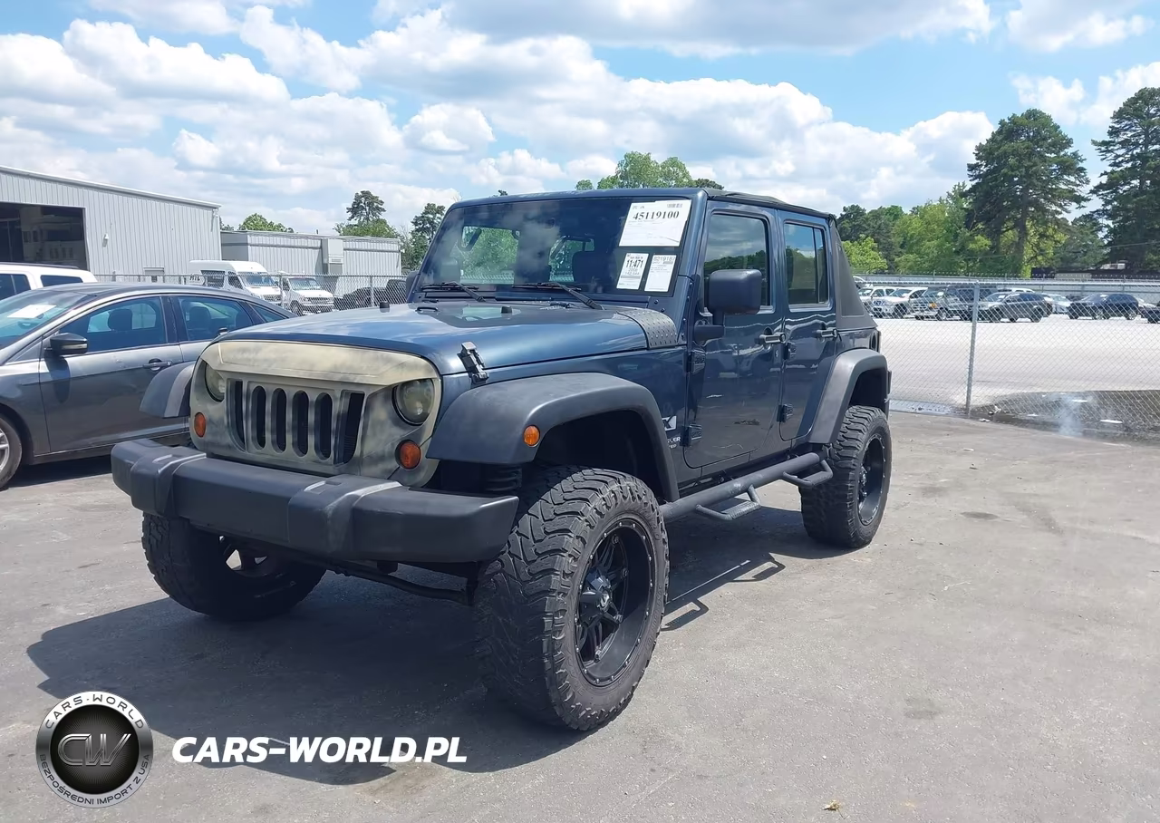 2008 Jeep Wrangler Unlimited X VIN:1J4GB39138L589300 - 2