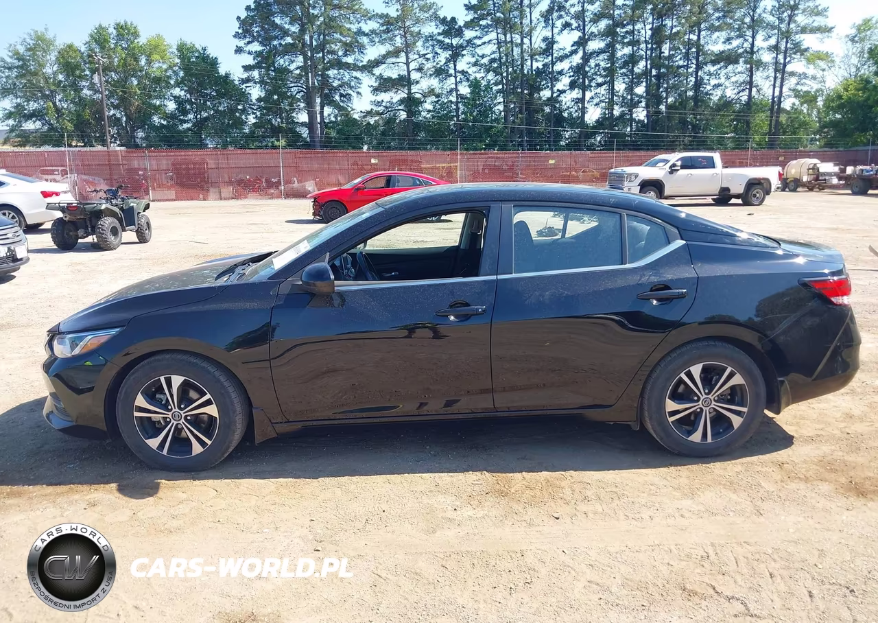 2022 Nissan Sentra Sv Xtronic Cvt VIN:3N1AB8CV9NY204817 - 14