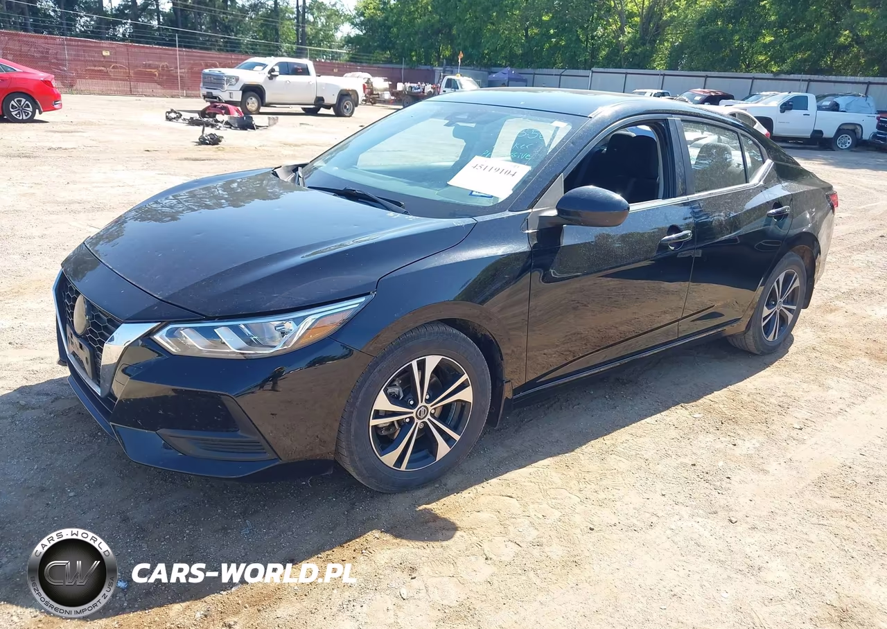 2022 Nissan Sentra Sv Xtronic Cvt VIN:3N1AB8CV9NY204817 - 2