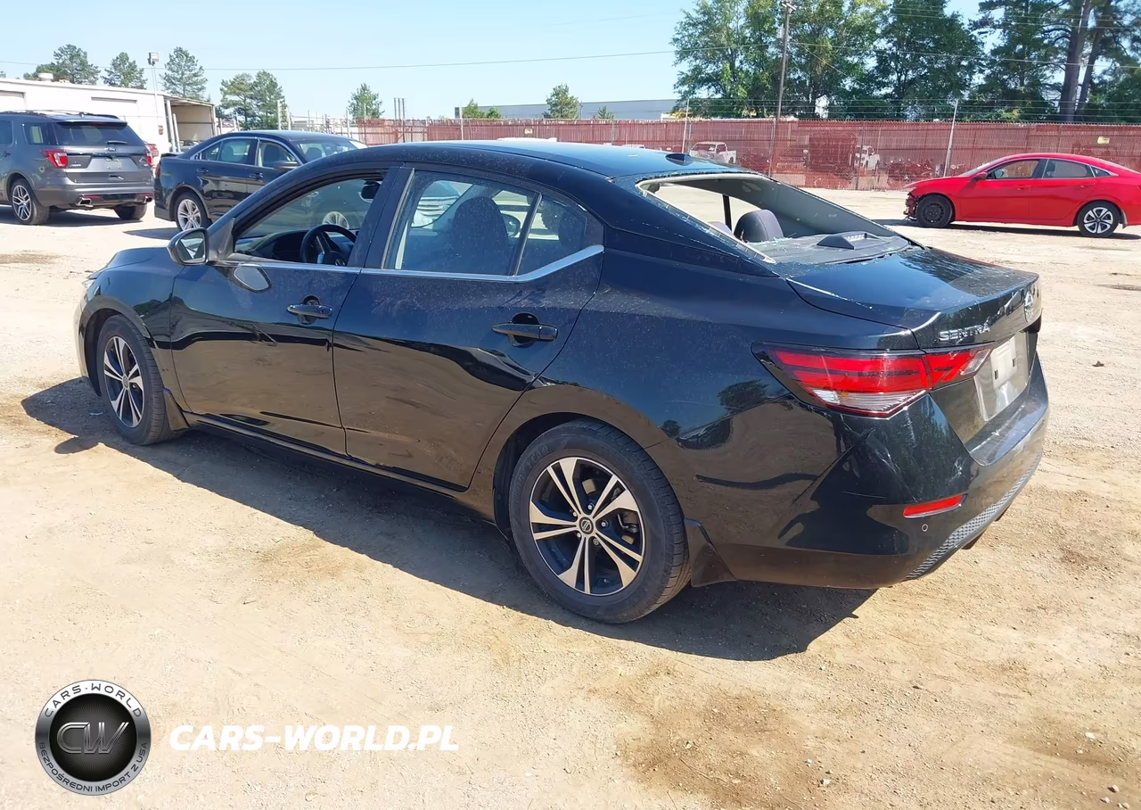 2022 Nissan Sentra Sv Xtronic Cvt VIN:3N1AB8CV9NY204817 - 3