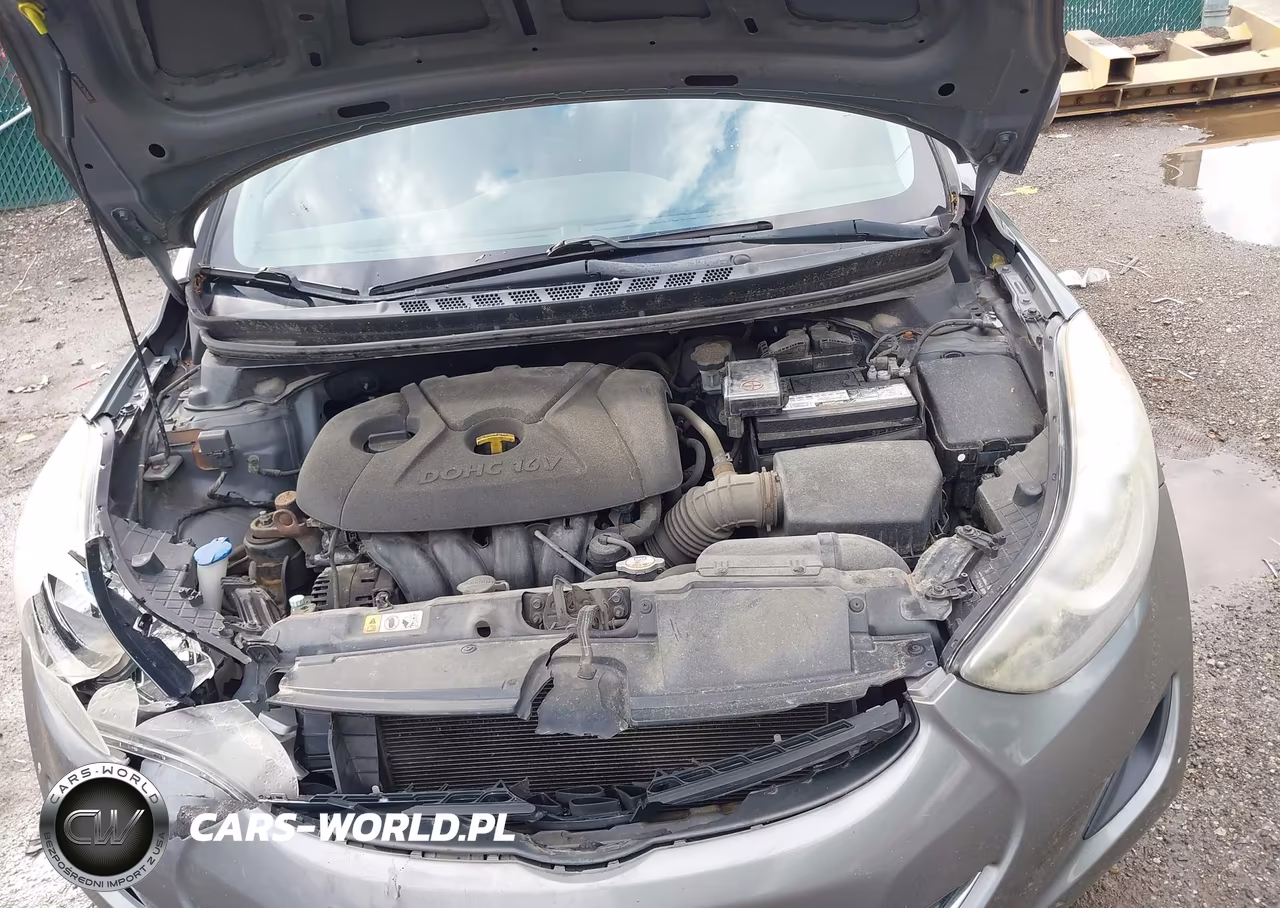 2013 Hyundai Elantra Gls VIN:5NPDH4AE7DH316452 - 10