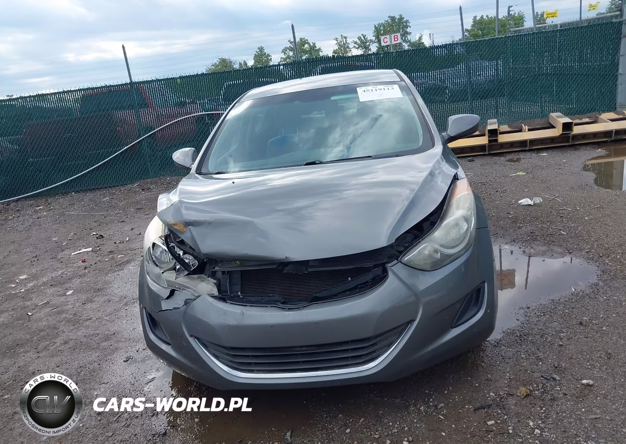 2013 Hyundai Elantra Gls VIN:5NPDH4AE7DH316452 - 12