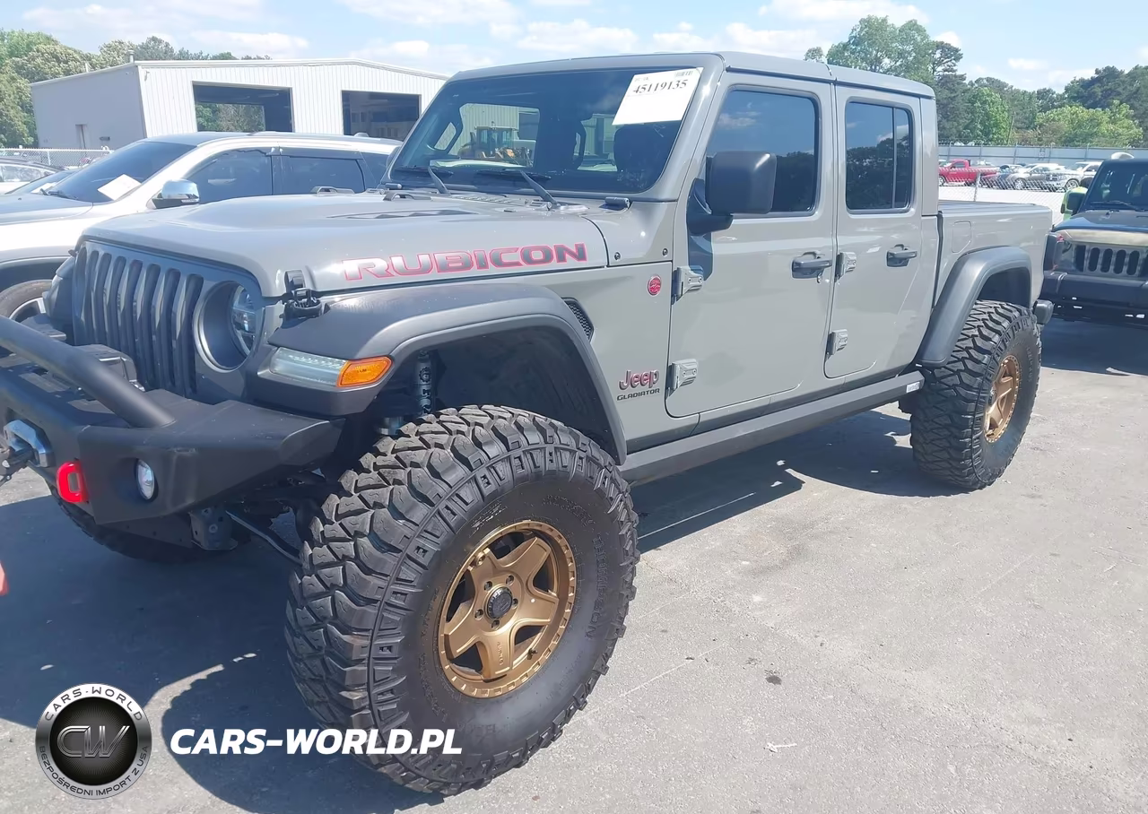 2021 Jeep Gladiator Rubicon 4X4 VIN:1C6JJTBM2ML503446 - 2