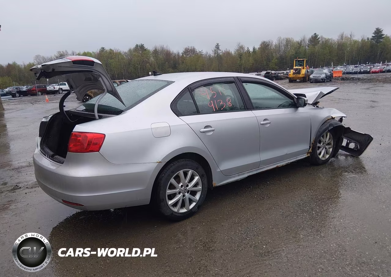 2011 Volkswagen Jetta 2.5L Se VIN:3VWDZ7AJ9BM358931 - 4