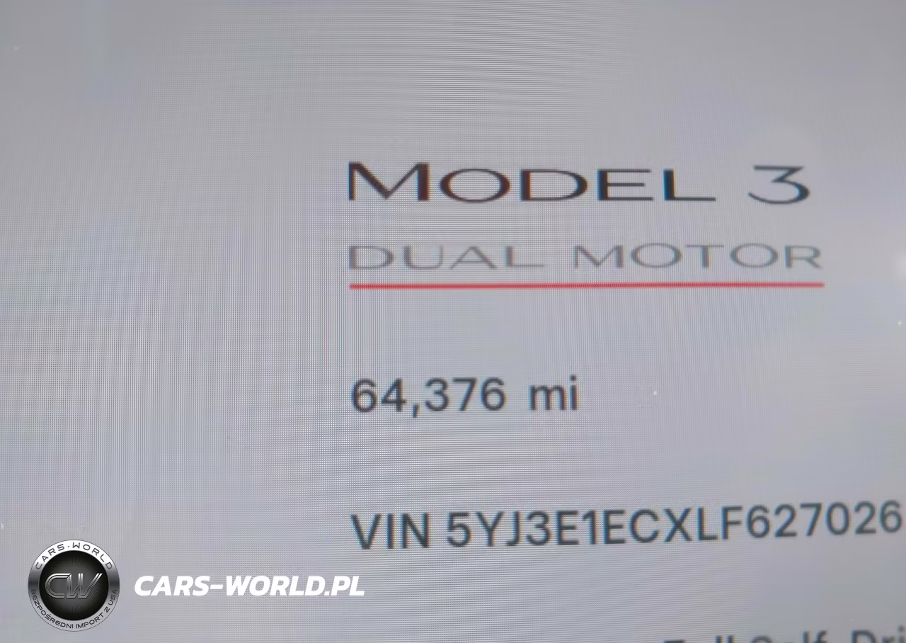 2020 Tesla Model 3 Performance Dual Motor All-Wheel Drive VIN:5YJ3E1ECXLF627026 - 14