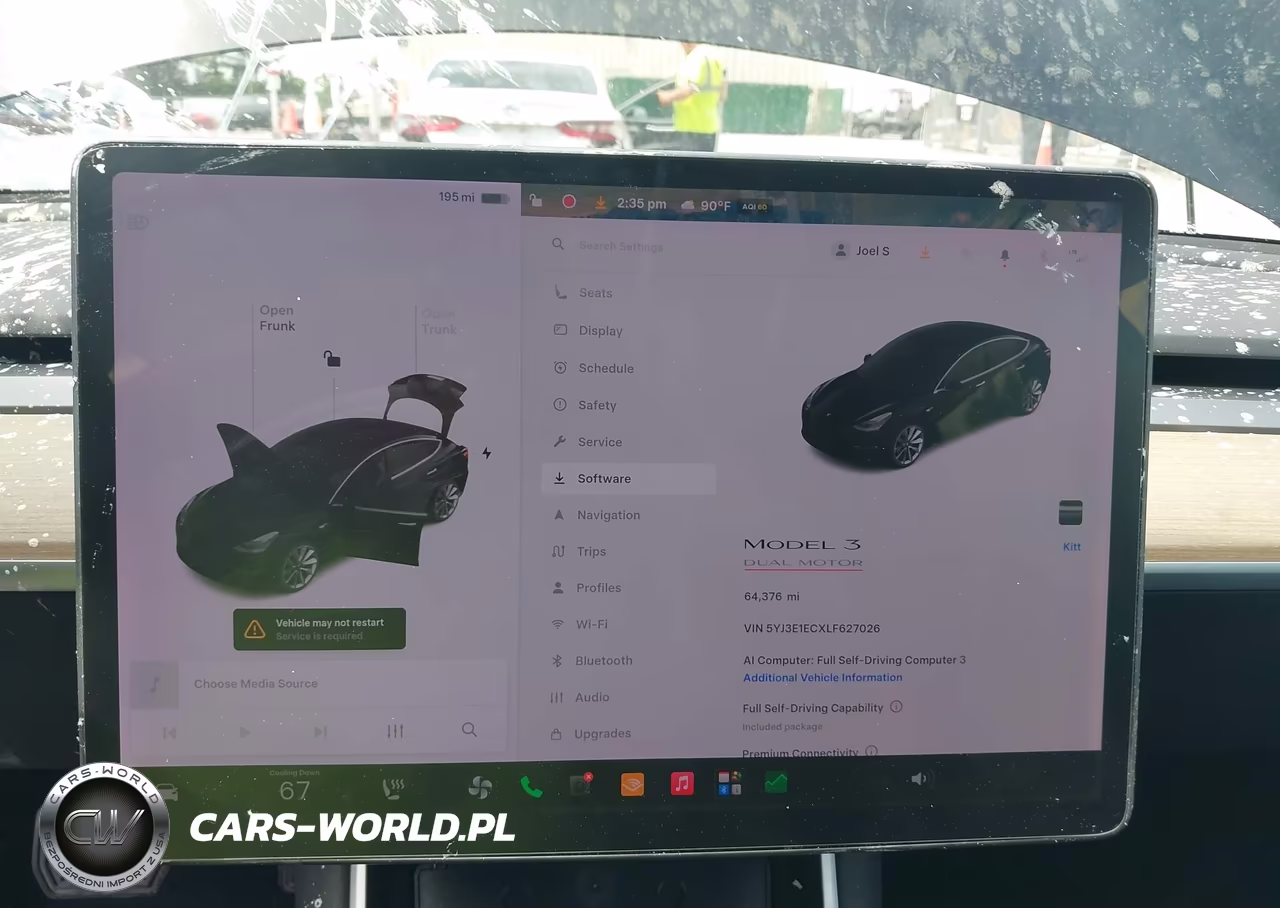 2020 Tesla Model 3 Performance Dual Motor All-Wheel Drive VIN:5YJ3E1ECXLF627026 - 17