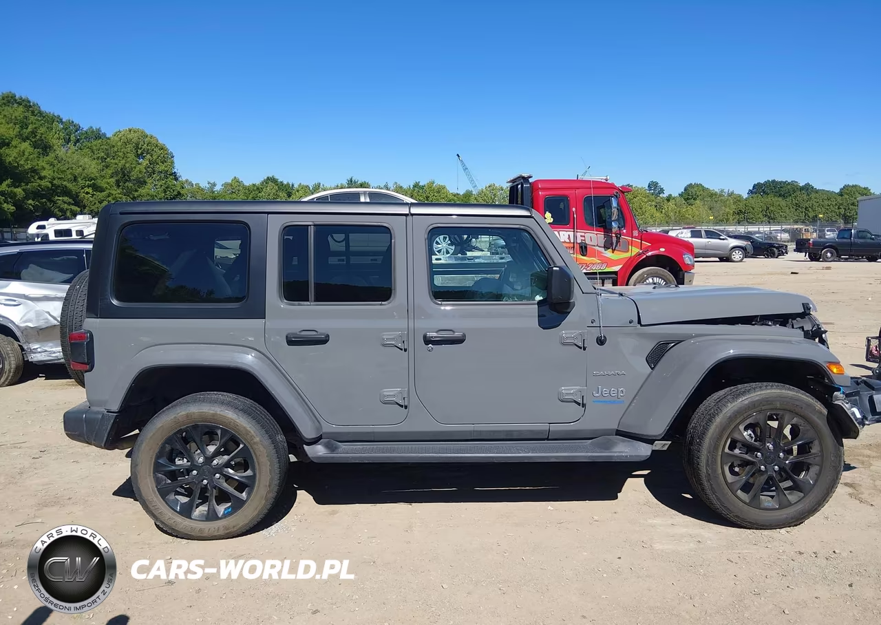 2022 Jeep Wrangler 4Xe Unlimited Sahara 4X4 VIN:1C4JJXP68NW277536 - 13