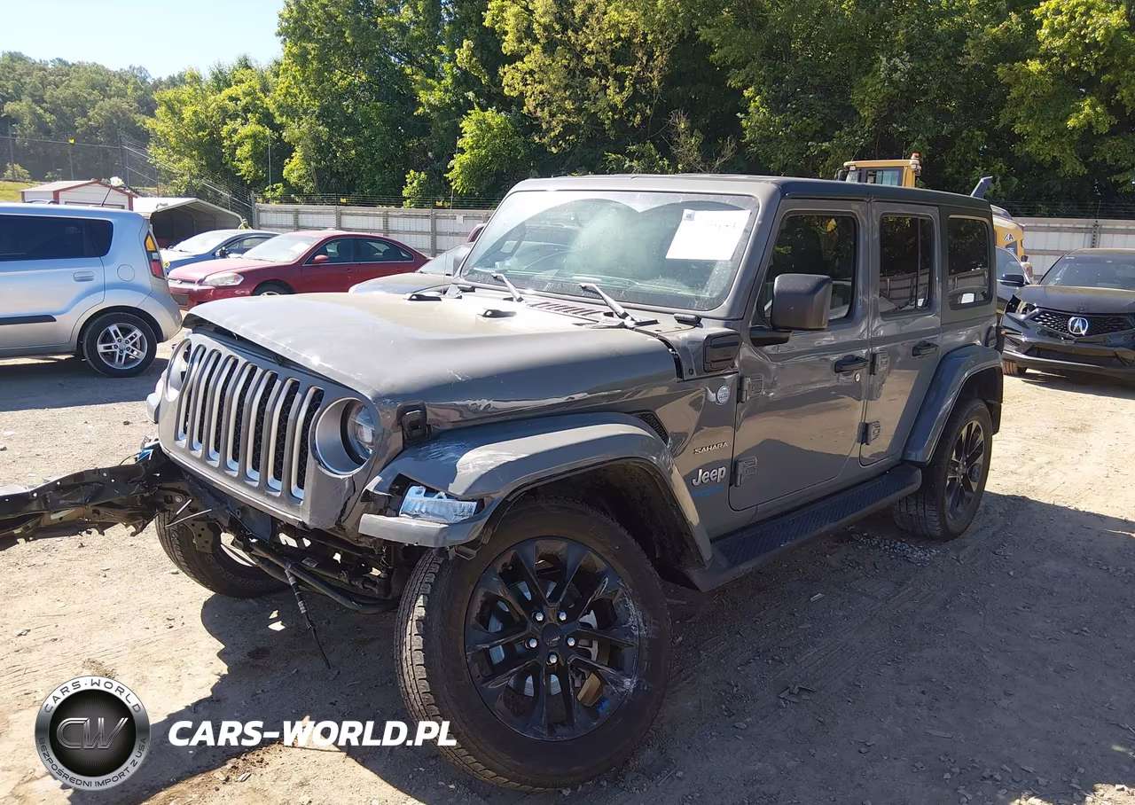 2022 Jeep Wrangler 4Xe Unlimited Sahara 4X4 VIN:1C4JJXP68NW277536 - 2