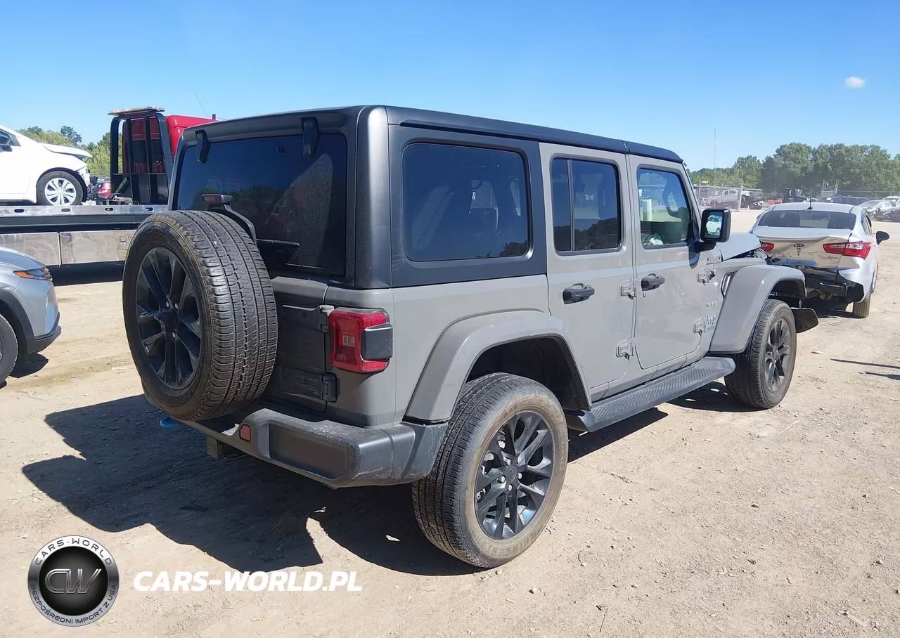 2022 Jeep Wrangler 4Xe Unlimited Sahara 4X4 VIN:1C4JJXP68NW277536 - 4