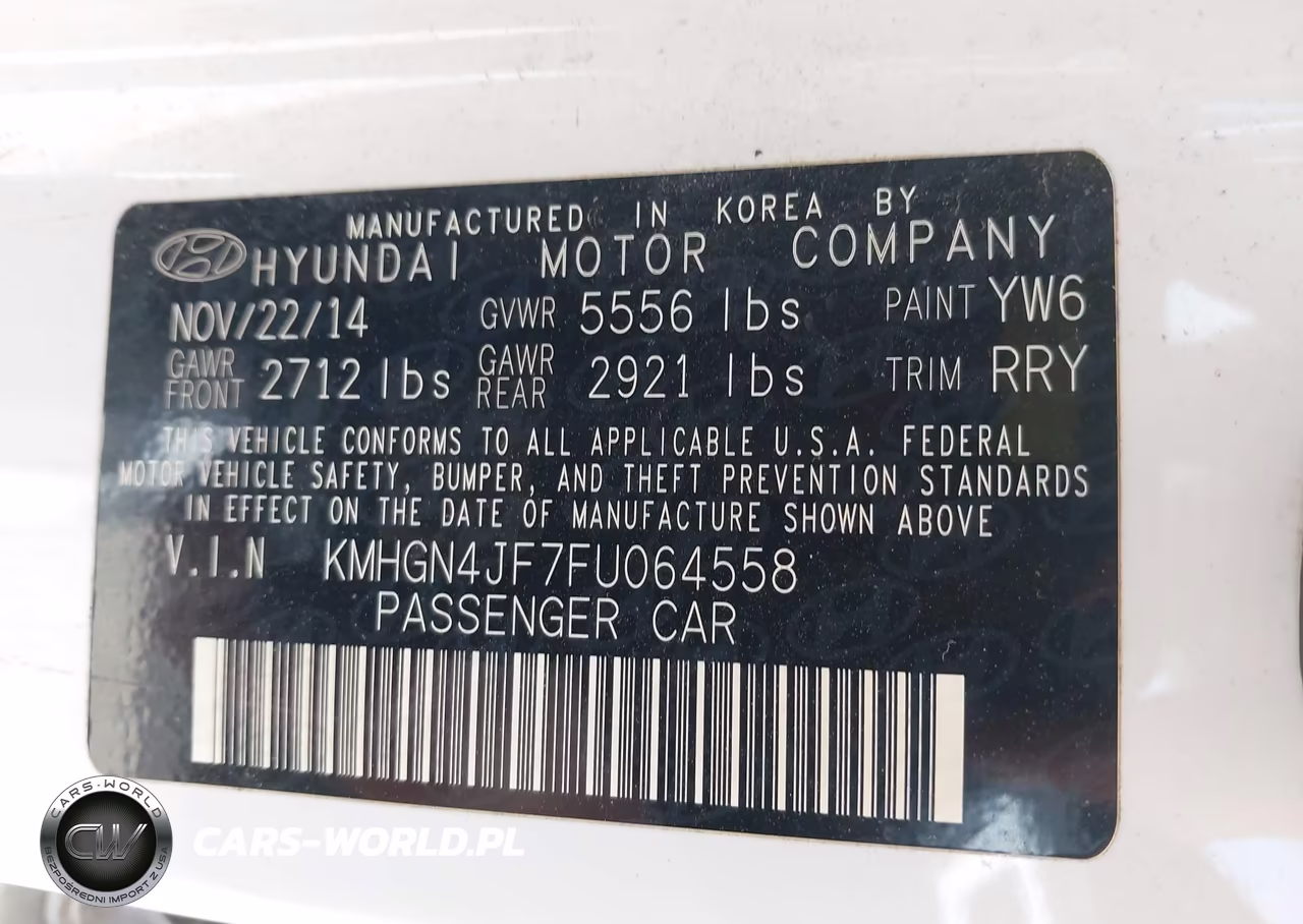 2015 Hyundai Genesis 5.0 VIN:KMHGN4JF7FU064558 - 9