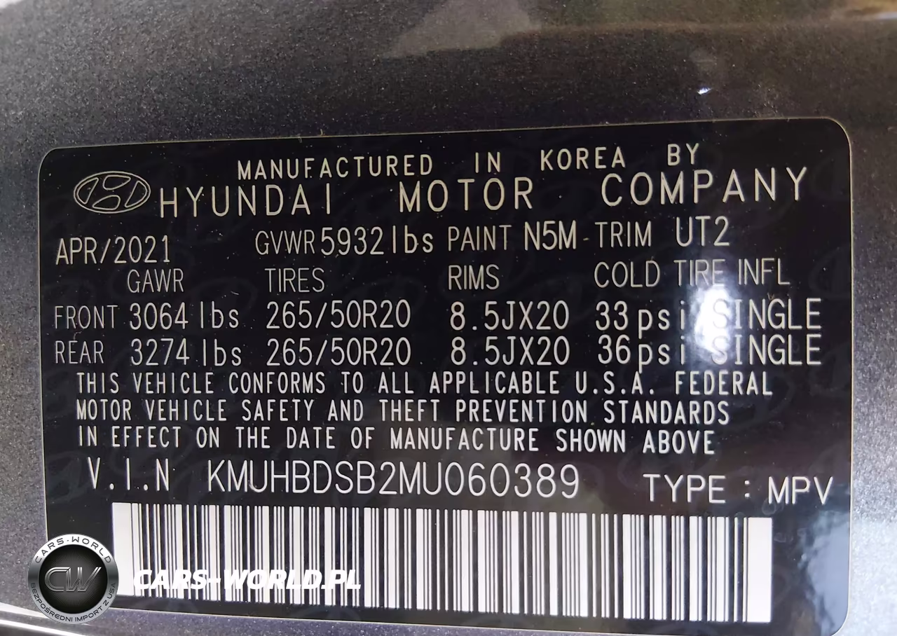 2021 Genesis Gv80 2.5T Awd VIN:KMUHBDSB2MU060389 - 9