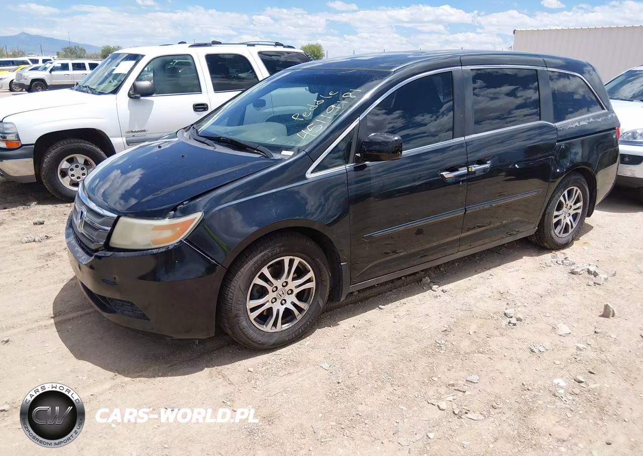 2011 Honda Odyssey Ex-L VIN:5FNRL5H62BB069197 - 2