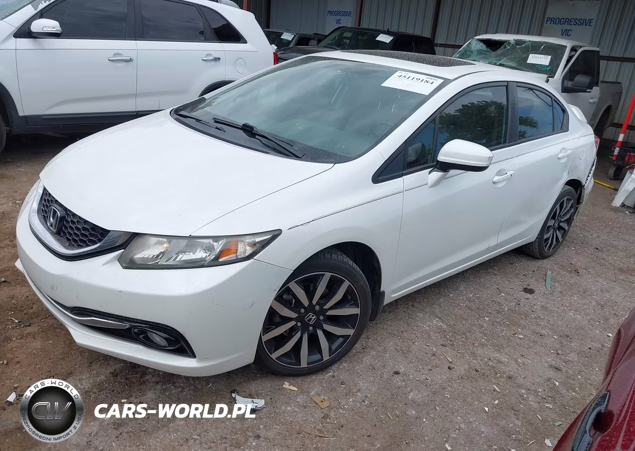 2015 Honda Civic Ex-L VIN:19XFB2F90FE022554 - 2