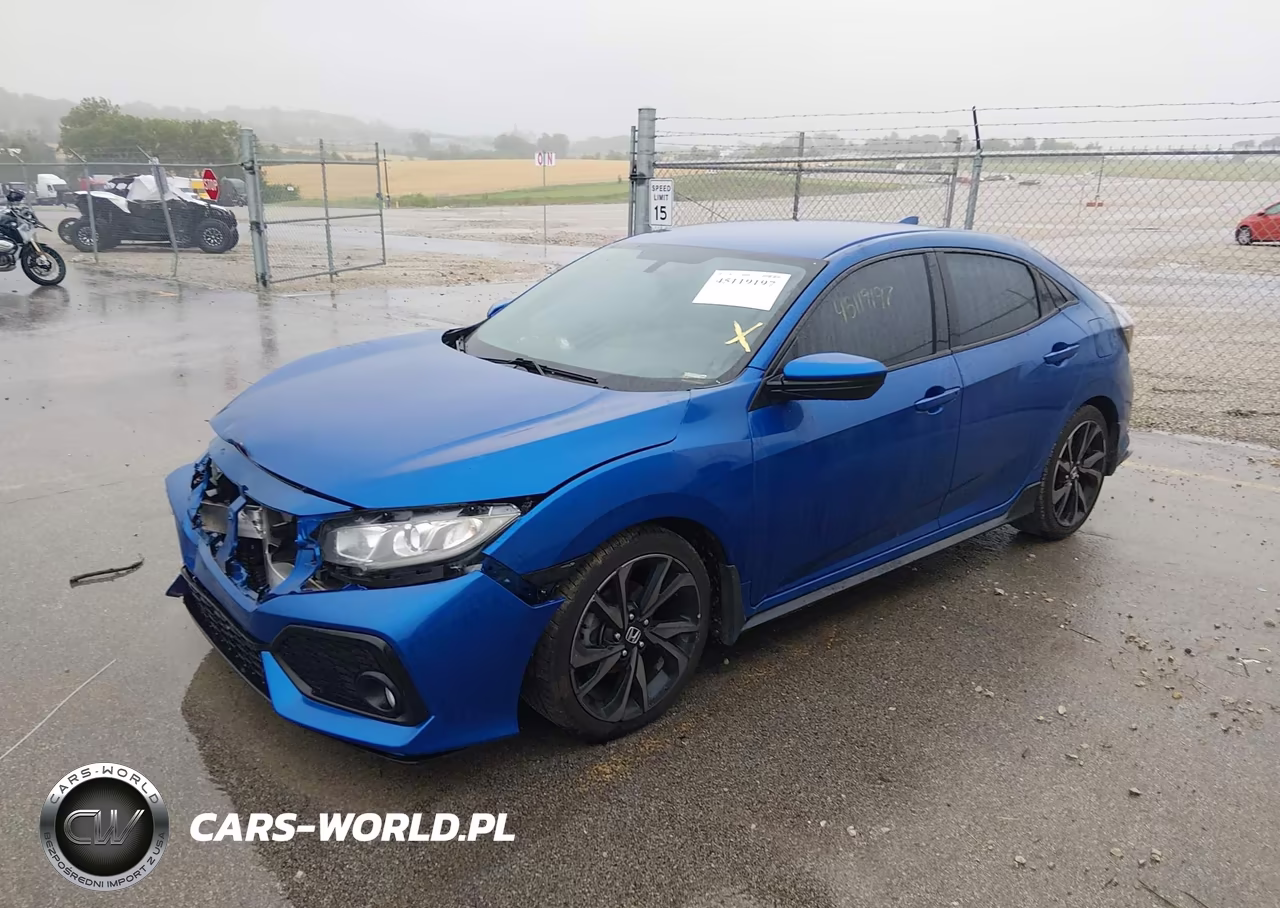 2018 Honda Civic Sport VIN:SHHFK7H40JU220244 - 2