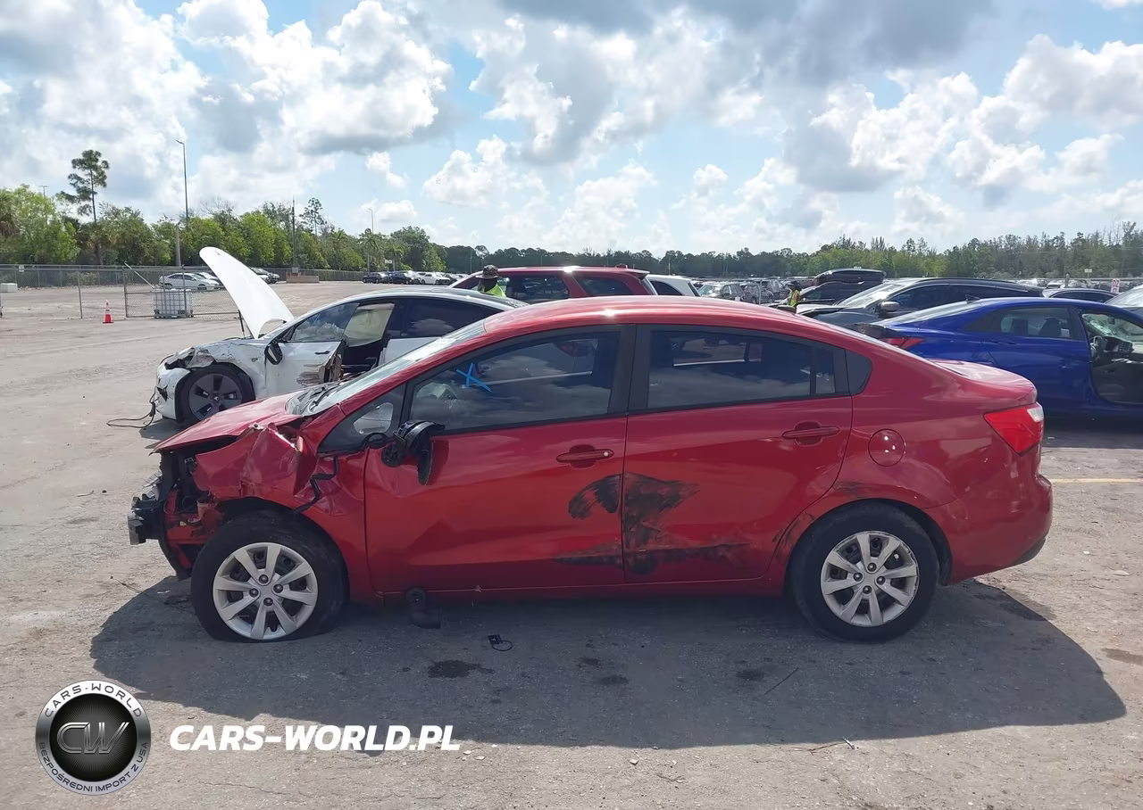 2015 Kia Rio Lx VIN:KNADM4A37F6491207 - 13