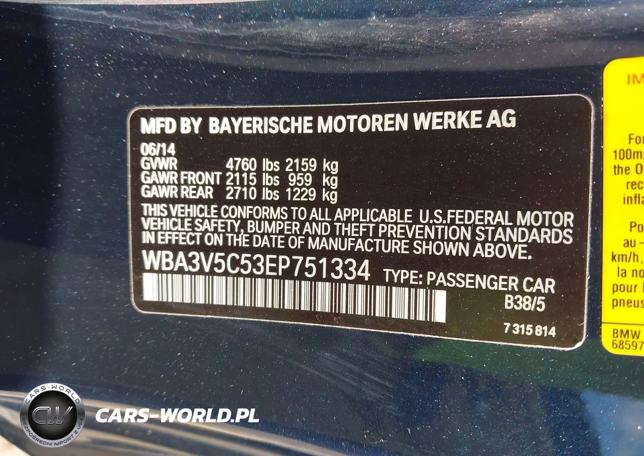 2014 BMW 428I VIN:WBA3V5C53EP751334 - 9