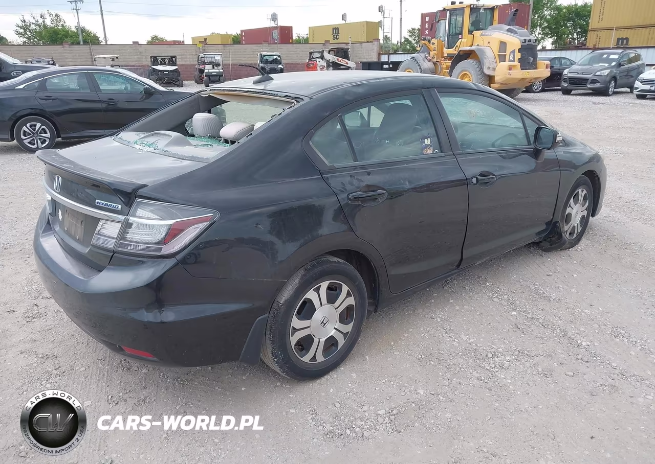 2013 Honda Civic Hybrid VIN:19XFB4F22DE000440 - 4