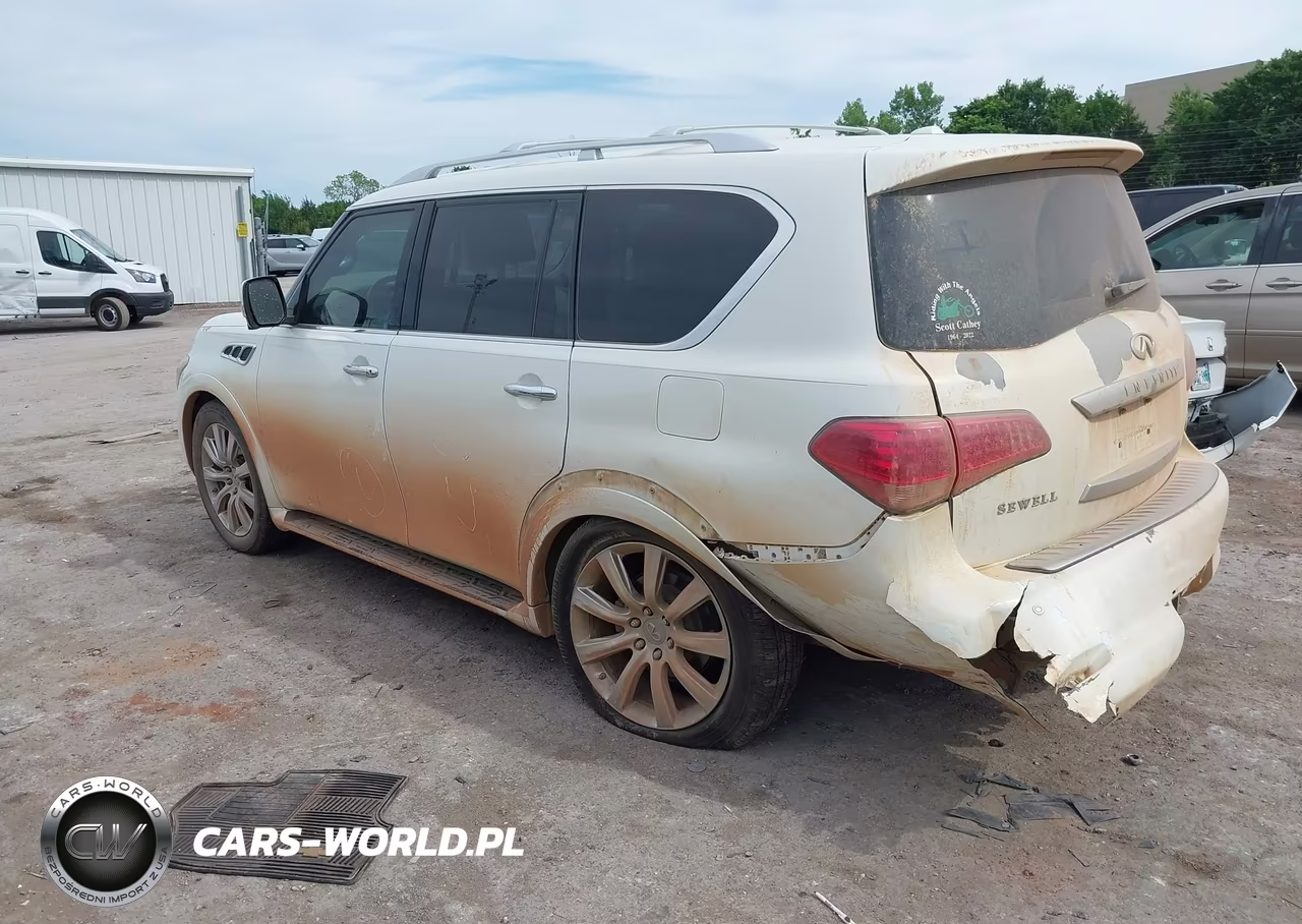 2012 Infiniti Qx56 VIN:JN8AZ2NE7C9022429 - 3