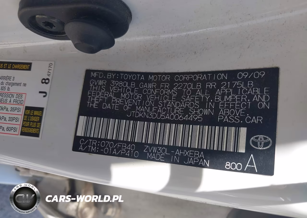 2010 Toyota Prius Iii VIN:JTDKN3DU5A0064495 - 9