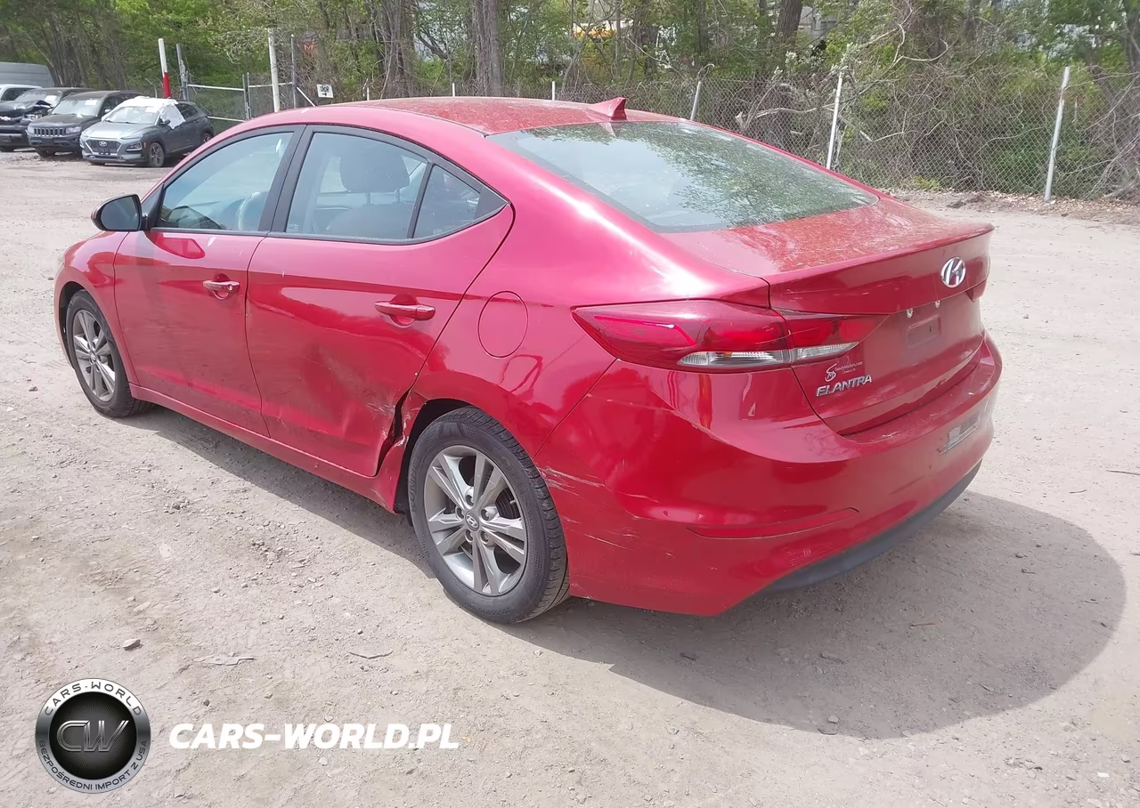 2017 Hyundai Elantra Se VIN:5NPD84LF4HH036810 - 3