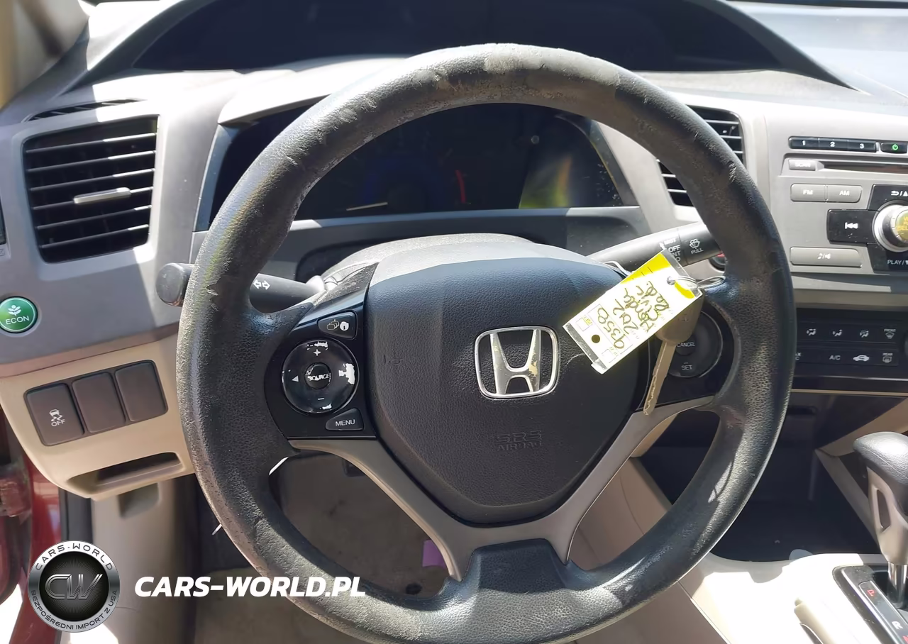 2012 Honda Civic Lx VIN:2HGFB2F59CH533341 - 11