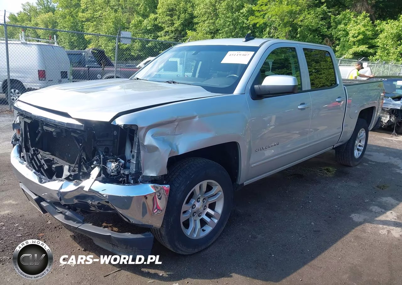 2016 Chevrolet Silverado 1500 1Lt VIN:3GCUKRECXGG104407 - 2