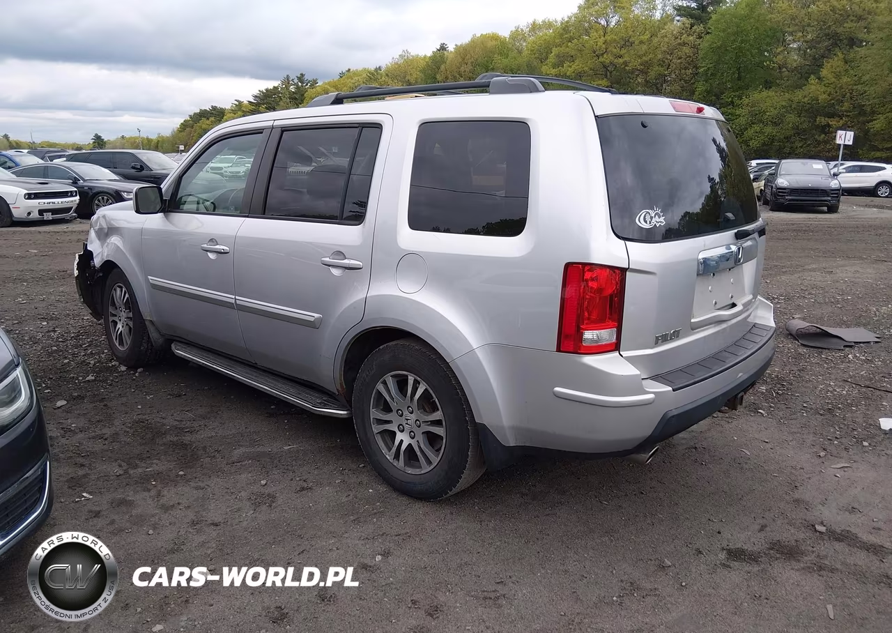 2009 Honda Pilot Ex-L VIN:5FNYF48519B046654 - 3