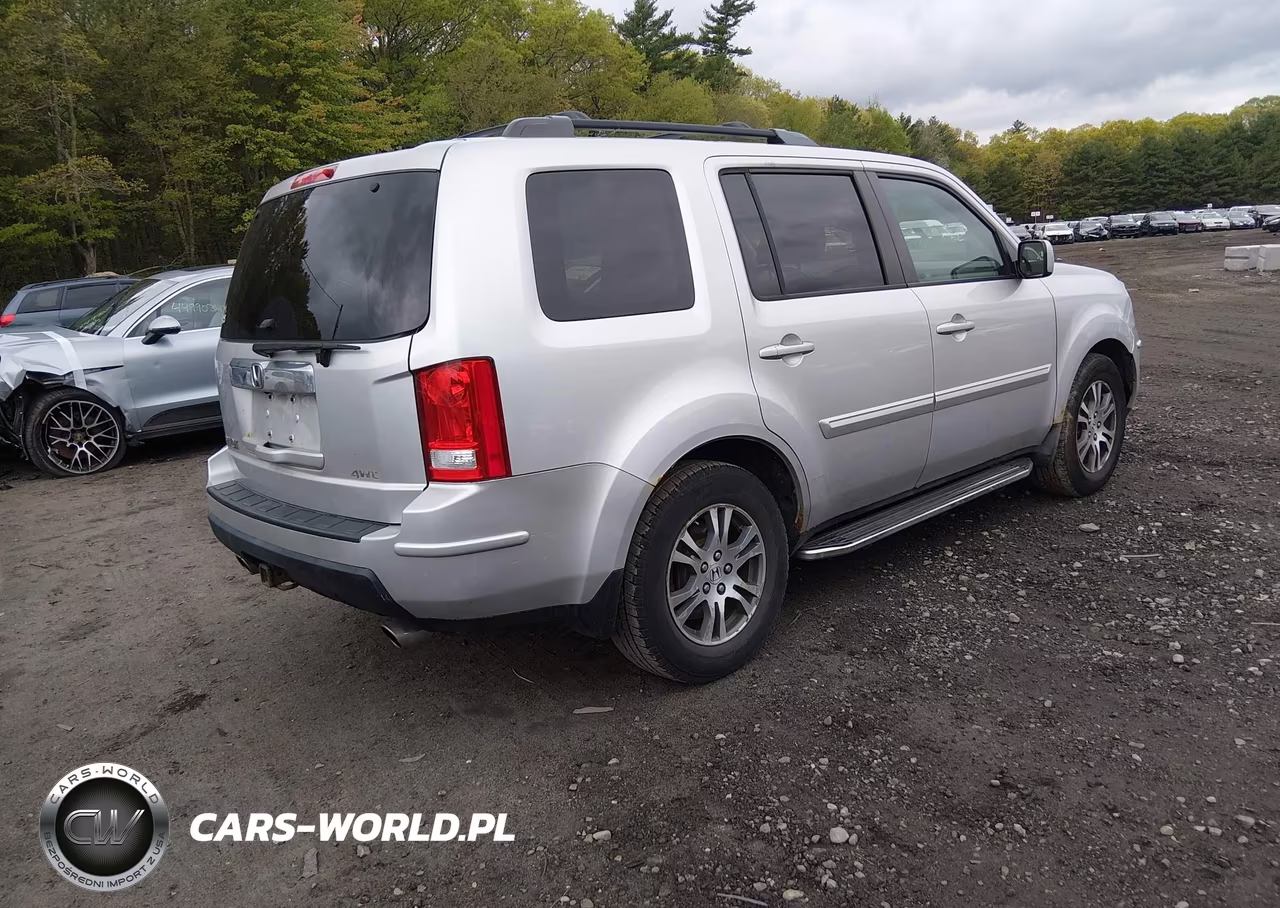 2009 Honda Pilot Ex-L VIN:5FNYF48519B046654 - 4