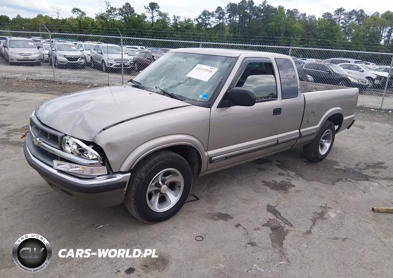 2002 Chevrolet S-10 Ls VIN:1GCCS19W128173163 - 2