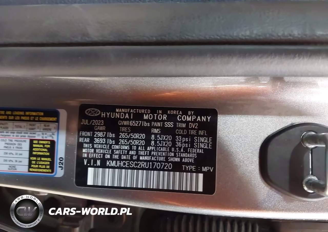 2024 Genesis Gv80 3.5T 7P (A8) VIN:KMUHCESC2RU170720 - 9