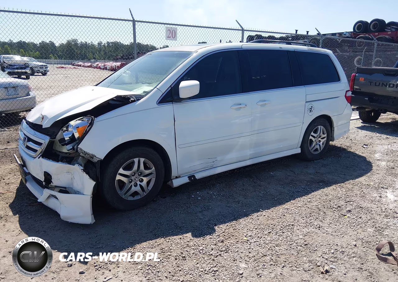 2005 Honda Odyssey Ex-L VIN:5FNRL387X5B102013 - 2