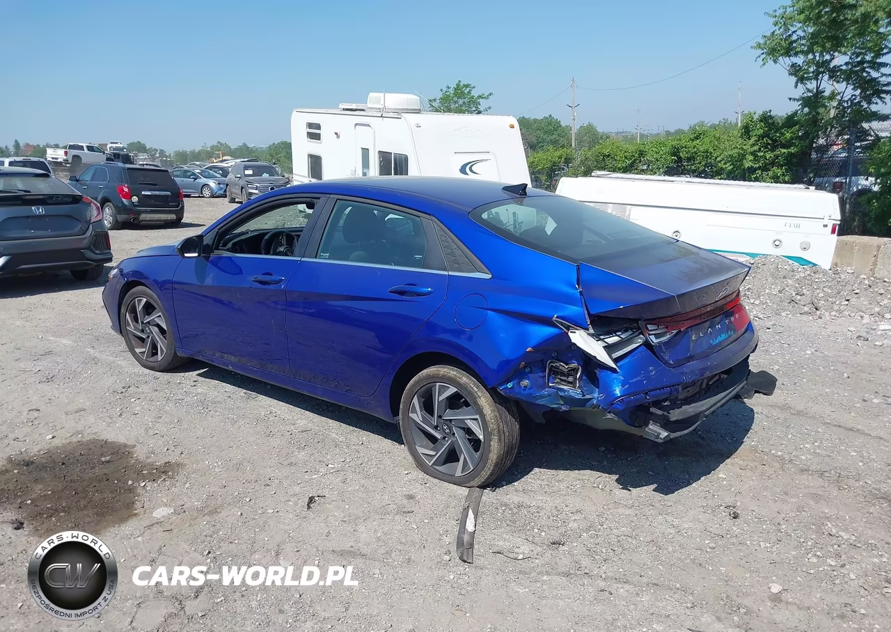 2025 Hyundai Elantra Sel Convenience VIN:KMHLS4DG2SU878252 - 3