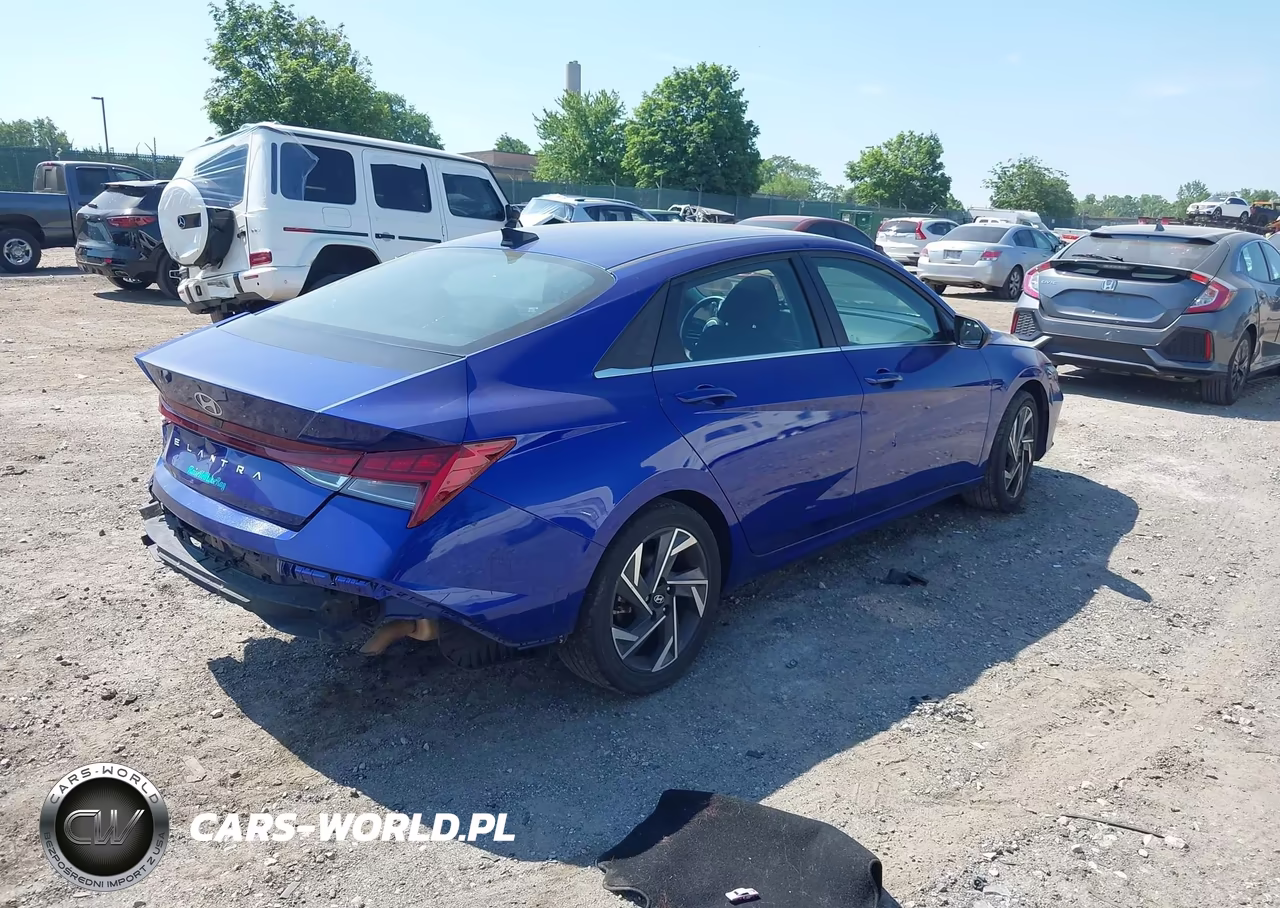 2025 Hyundai Elantra Sel Convenience VIN:KMHLS4DG2SU878252 - 4
