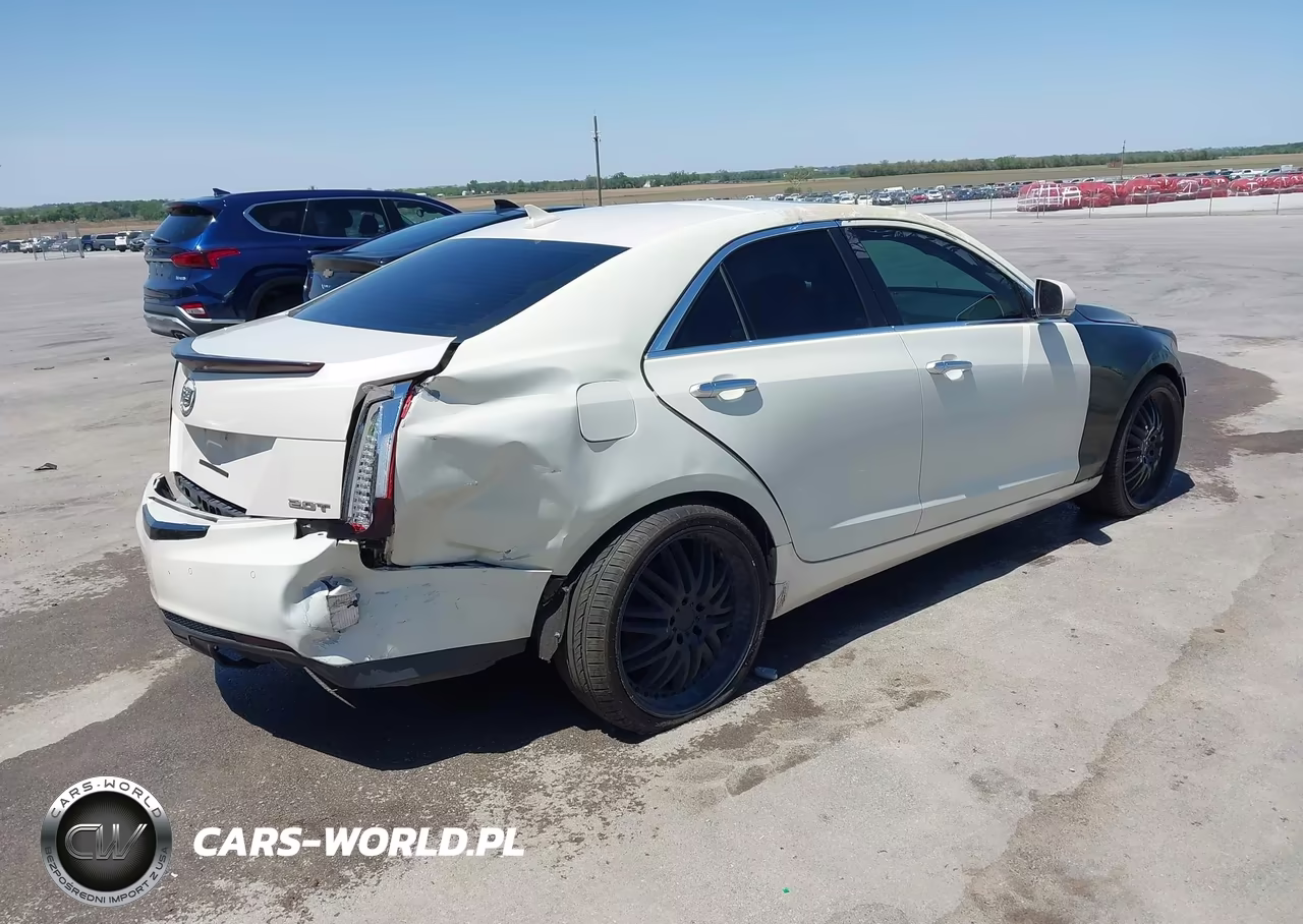 2014 Cadillac Ats Luxury VIN:1G6AH5RX4E0101255 - 4