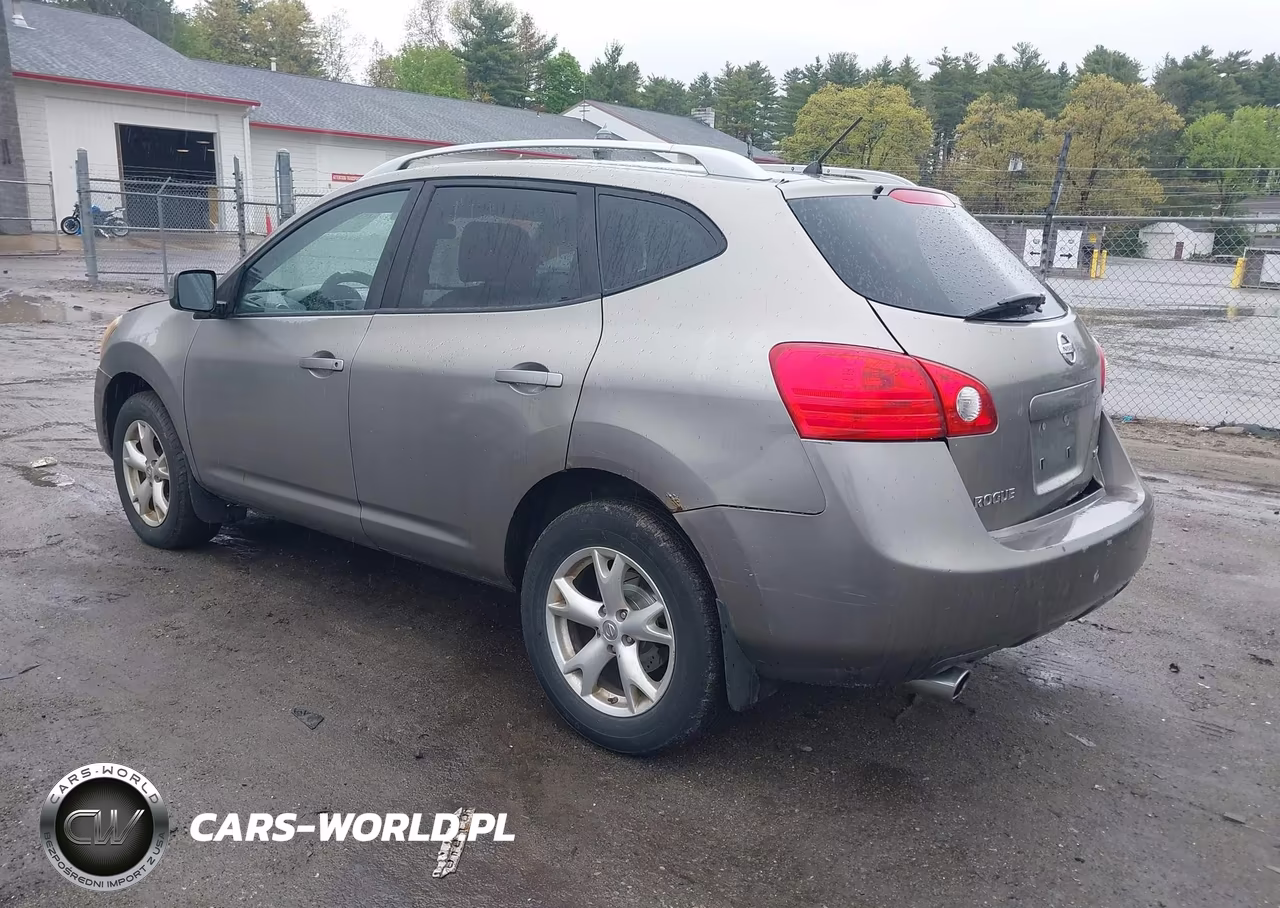 2009 Nissan Rogue Sl VIN:JN8AS58V69W165416 - 3
