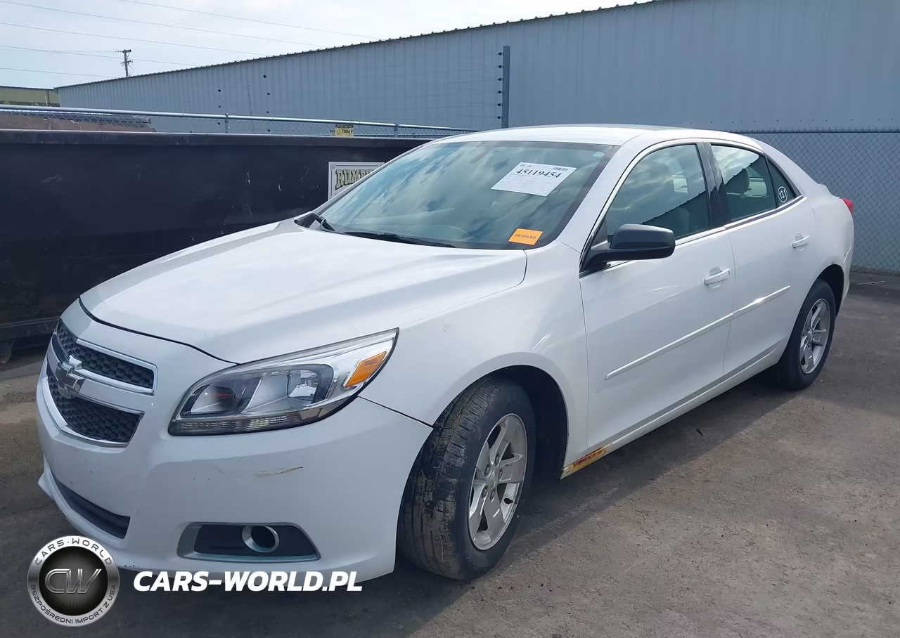 2013 Chevrolet Malibu 1Ls VIN:1G11B5SA8DF167719 - 2