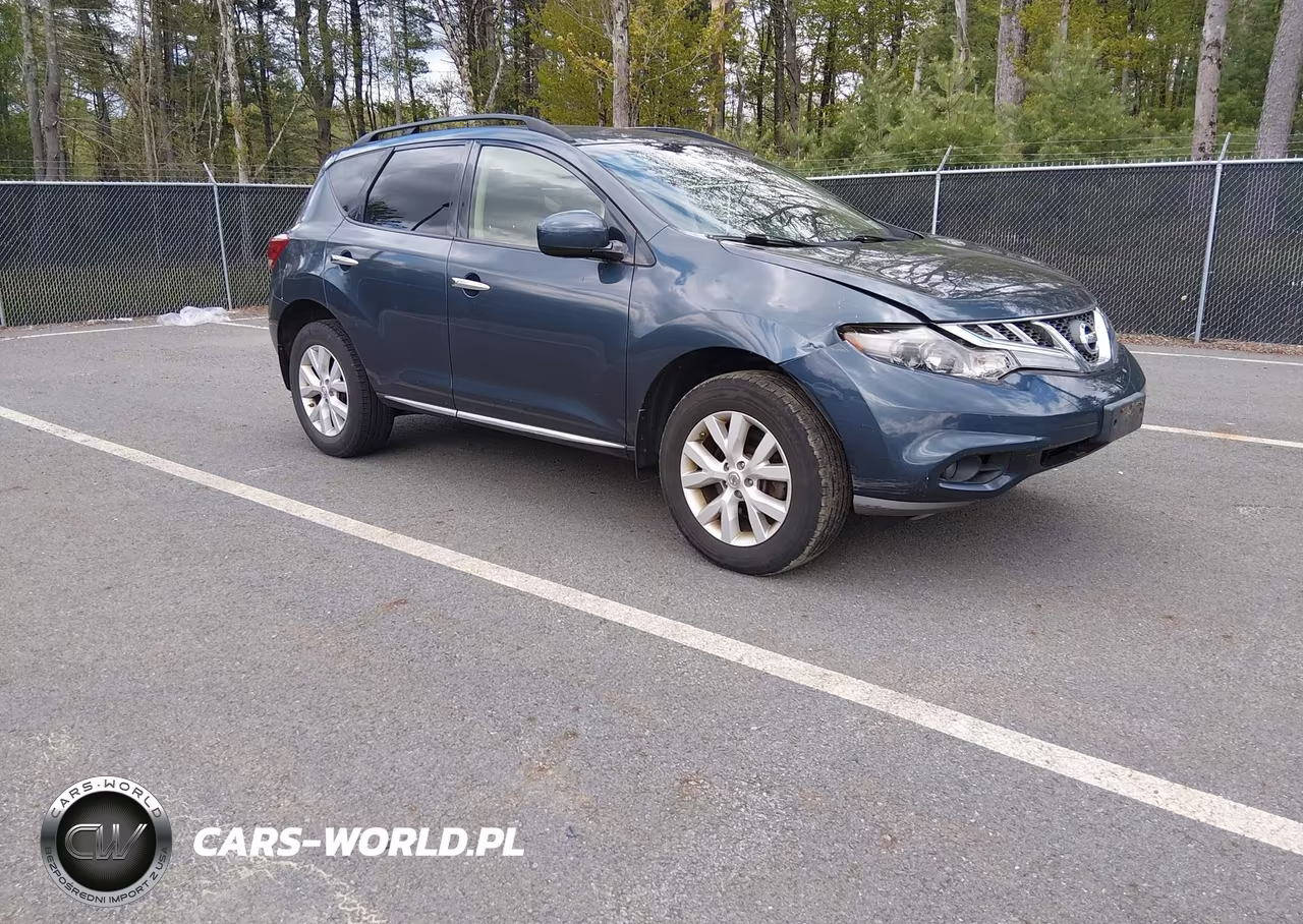 2013 Nissan Murano Sv VIN:JN8AZ1MW3DW319897 - 1