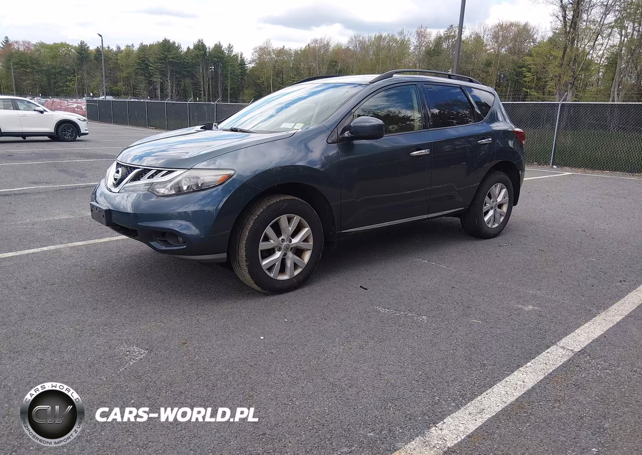 2013 Nissan Murano Sv VIN:JN8AZ1MW3DW319897 - 2