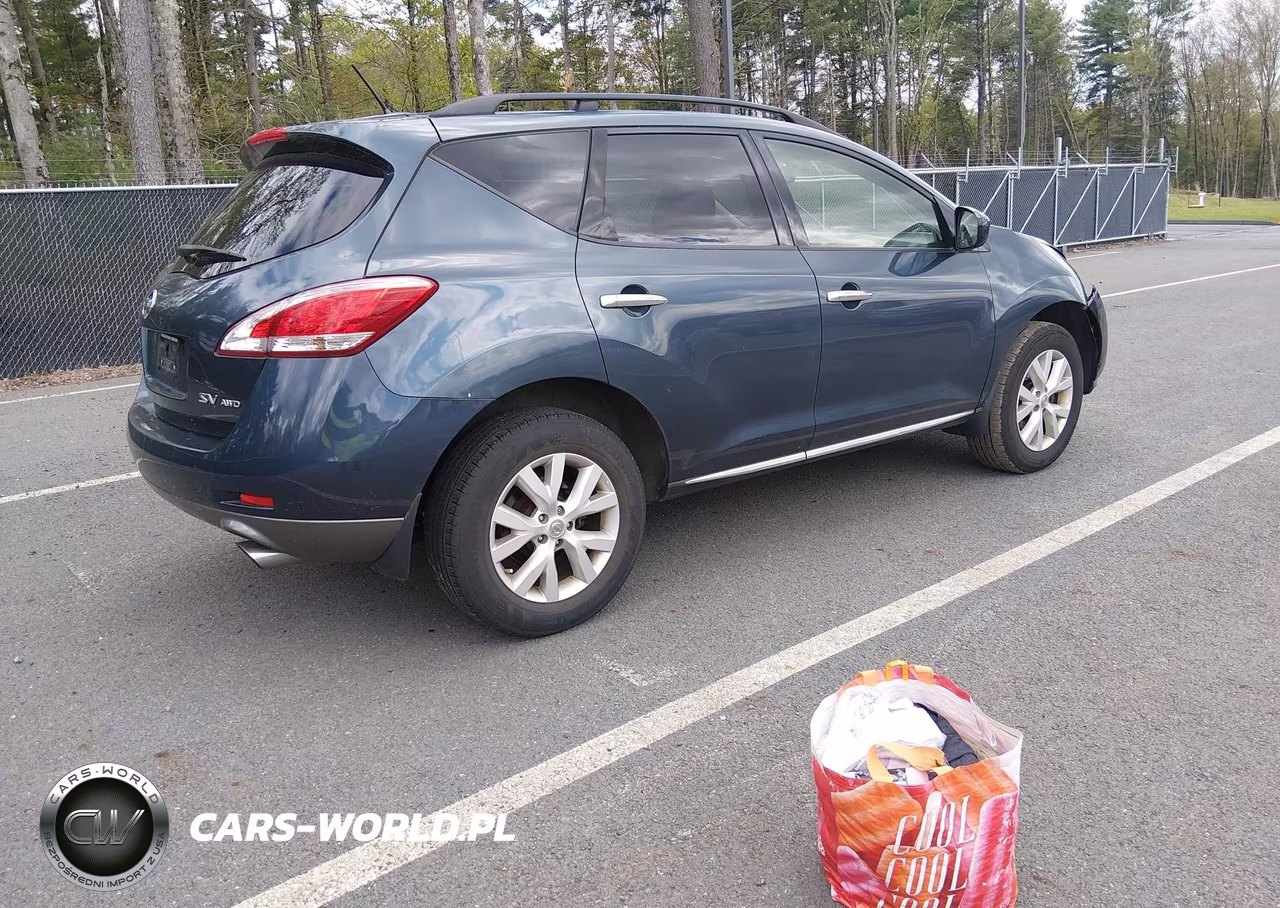 2013 Nissan Murano Sv VIN:JN8AZ1MW3DW319897 - 4