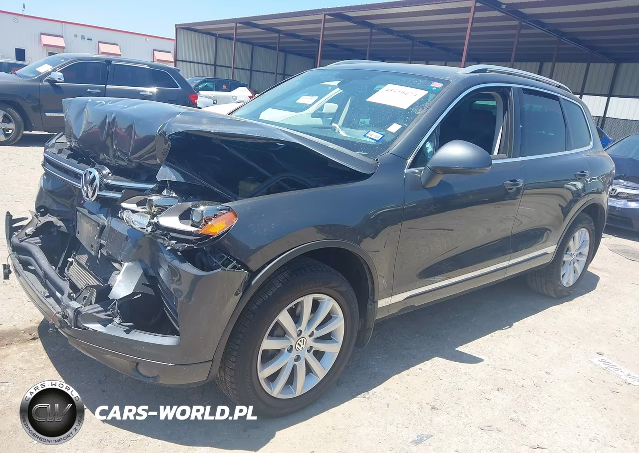2012 Volkswagen Touareg Vr6 Sport VIN:WVGFF9BP7CD002442 - 2