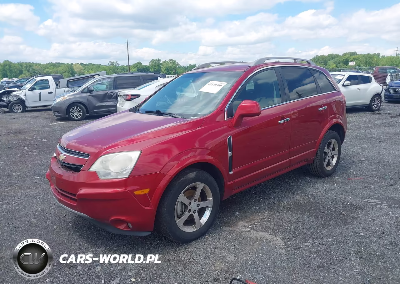2012 Chevrolet Captiva Sport Lt VIN:3GNAL3E50CS584230 - 2