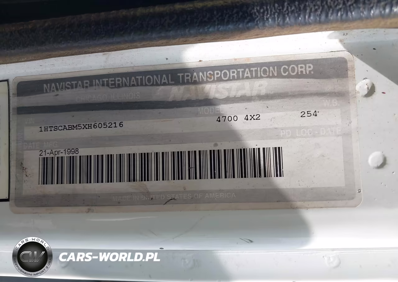 1999 International 4000 4700 VIN:1HTSCABM5XH605216 - 8
