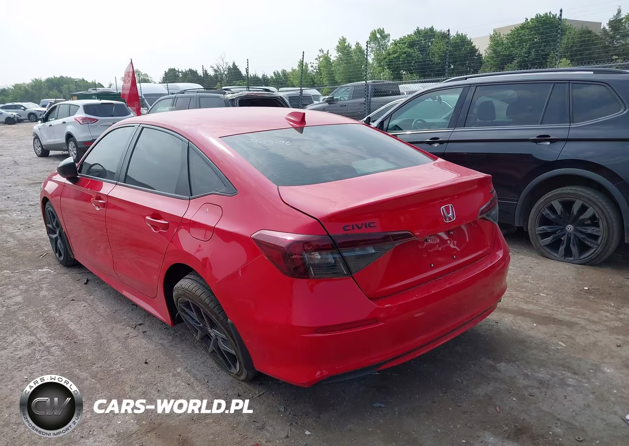2026 Honda Civic Sport VIN:2HGFE2F54TH555013 - 3